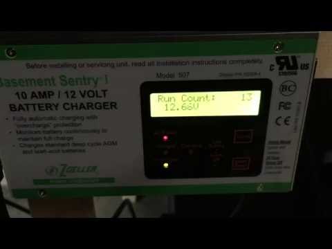 Battery Backup Sump Pump Installation Test