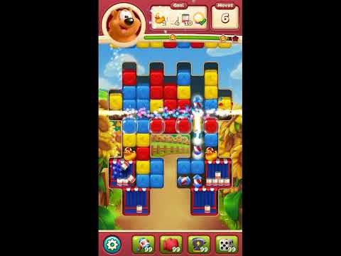 Toon Blast Level 7813 - NO BOOSTERS 🐻🐺🐱 | SKILLGAMING ✔️