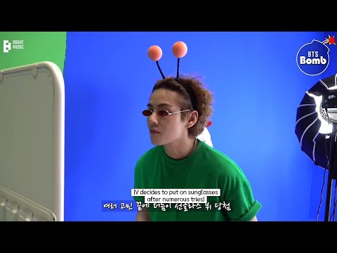 BTS 'BUTTER' IN 노래방 | BEHIND THE SCENES | V CUT