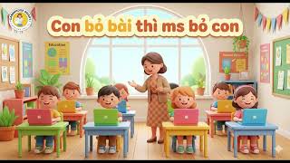 CON BỎ BÀI THÌ MS BỎ CON😝😝😝 I CAMBRIDGE SMART