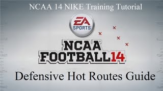 NCAA 14 Devensive Hot Route Guide | How to Unlock AJ Hawk