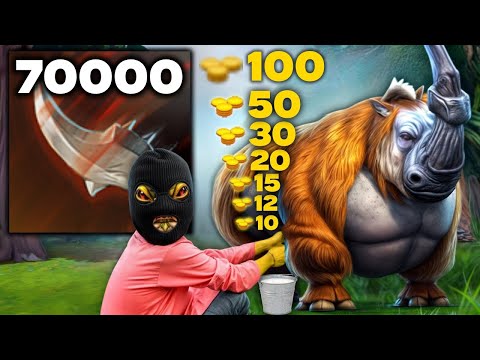 How To Milk The Enemy Dry With Bounty Hunter🔥🔥🔥+70K Stolen Gold | Dota 2 Gameplay