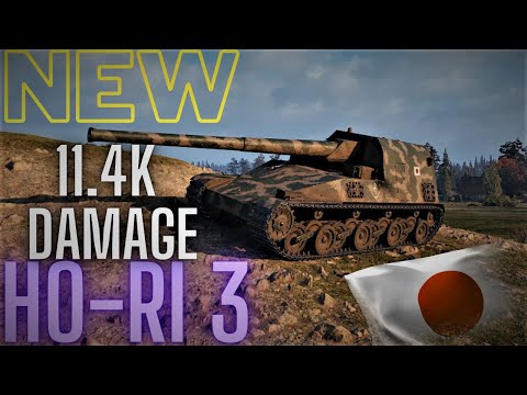 HO-RI 3 Tier X Japanese Tank Destroyer - World Of Tanks!