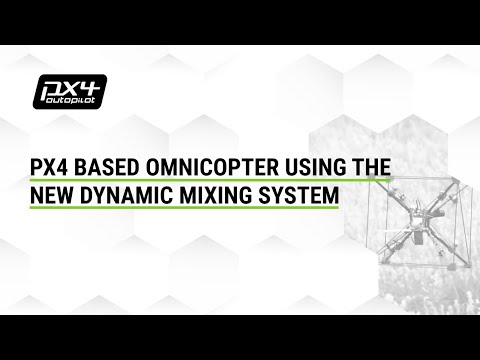 PX4 Based Omnicopter Using the New Dynamic Control Allocation