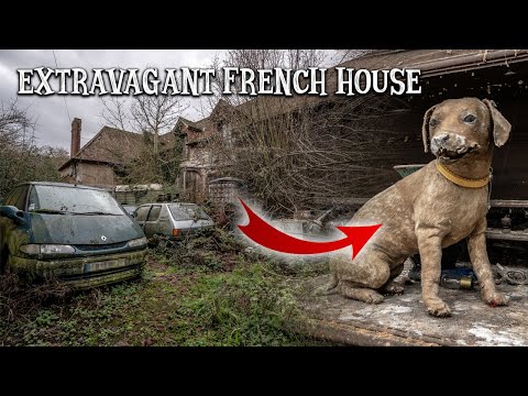 , title : 'Extravagant Abandoned French HOUSE of a Spitz Dog Trainer (HUNDREDS OF OLDTIMERS FOUND)'