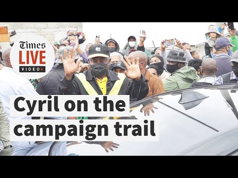 Ramaphosa shows off his Afrikaans as he attempts to woo voters in WC