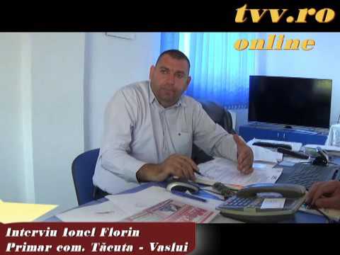 Tacuta - Interviu primar Ionel Florin