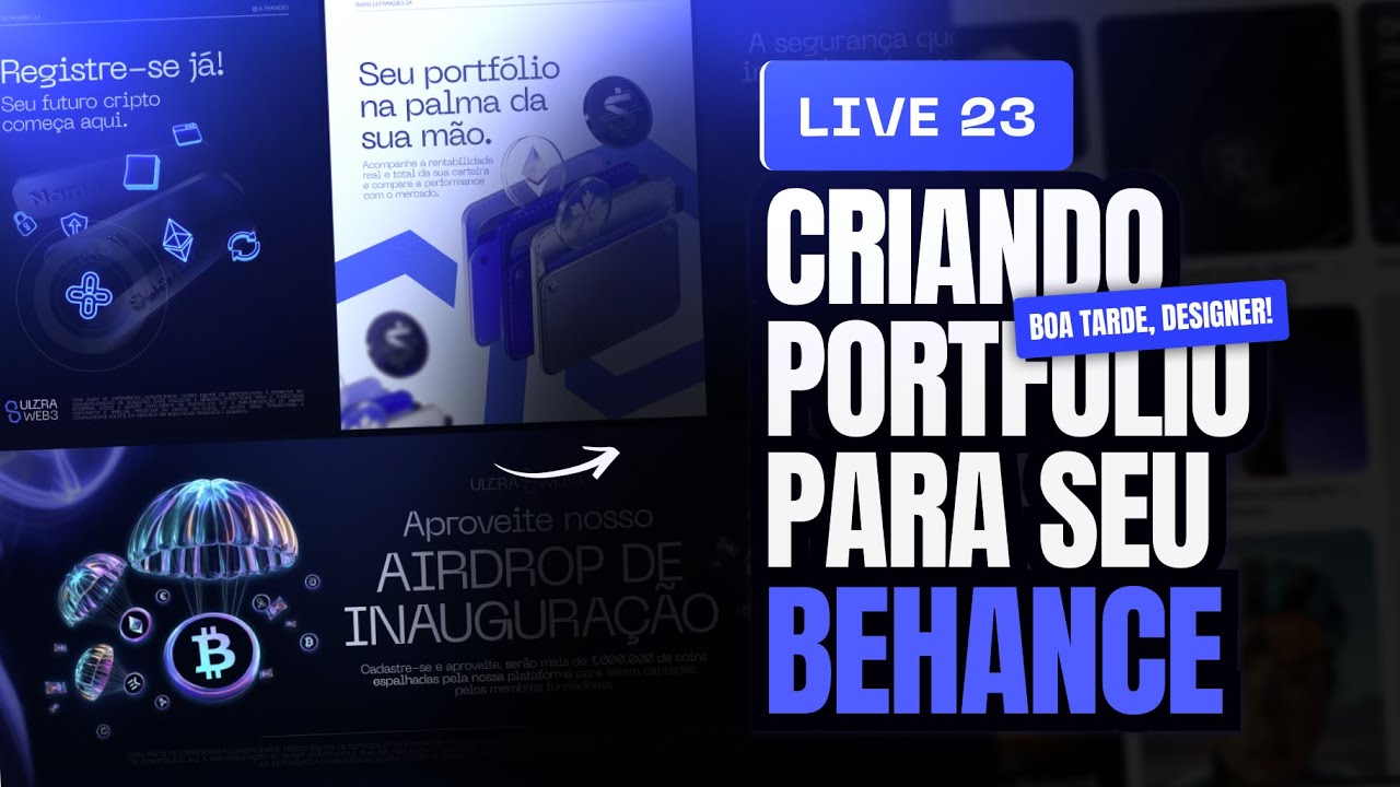 Criando PORTFÓLIO com IA e FIGMA para BEHANCE  - #023 #BDD