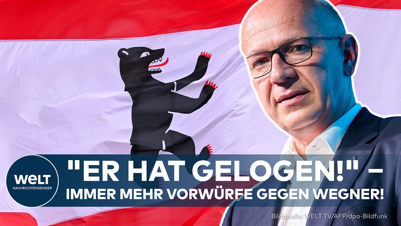 CDU IN DER KRISE: "Er hat gelogen!" Immer mehr Vorwürfe! Hält Kai Wegner dem Druck noch stand?