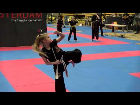 Samira Kindermann Grand Champion Forms Division Yokoso Dutch Open 2019