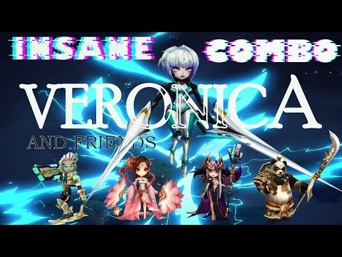 INSANE COMBO! VERONICA AND FRIENDS #summonerswar
