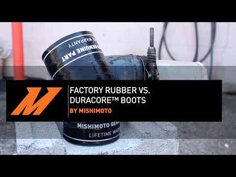 Pressure Test: Factory Rubber Boot vs. Mishimoto DuraCore™ Boots