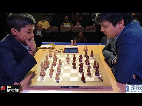 Praggnanandhaa - Harikrishna | Tata Steel Chess 2018 Blitz