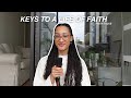 FAITH TALKS ✨| Praying specific prayers, being expectant, a life of faith!