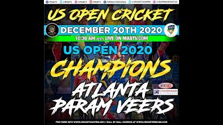 US OPEN CRICKET 2020 FINAL HIGHLIGHTS Part 1