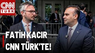Sanayi ve Teknoloji Bakanı CNN TÜRK'e Konuştu! "Türkiye-ABD Yatırım Zirvesi Topl