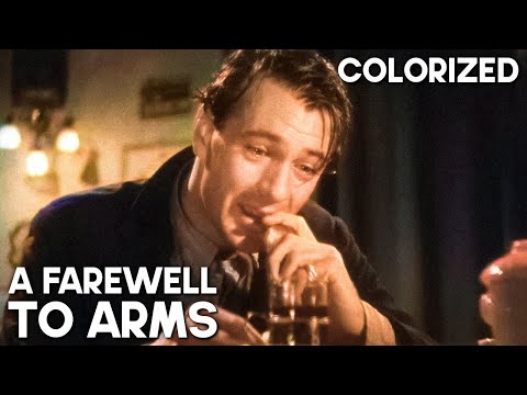 A Farewell to Arms | COLORIZED | Classic Romantic Movie | Helen Hayes | Drama
