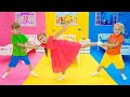 Chris With Friends Build Secret Rooms Funny Adventures For Kids