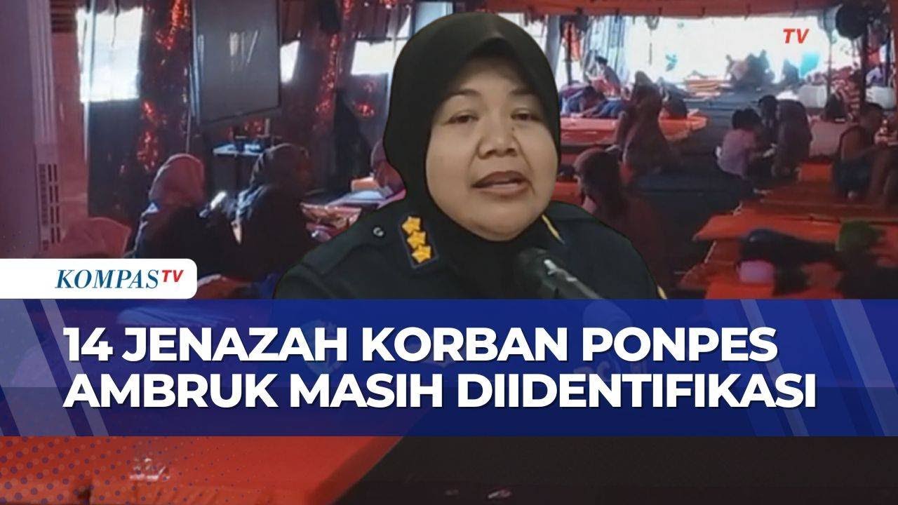 Terkendala Kondisi Jenazah, 14 Korban Ponpes Ambruk Belum Teridentifikasi