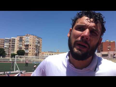 Jorge Garcés (Poli Almería) tras ascender a División de Honor