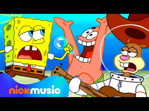 SpongeBob's BEST 15 Songs Playlist! 🧽🎶 20 Minutes | Nick Music