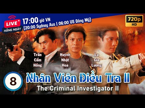 The Criminal Investigator II (Nhân Viên Điều Tra II) 08/30 | Felix Wong, Sunny Chan | TVB Drama 1995