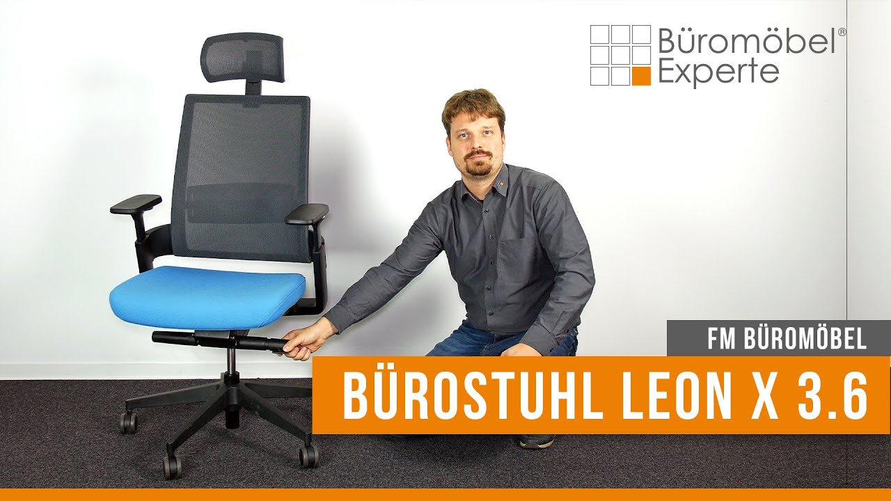 Video zum Bürodrehstuhl Leon X 3.6