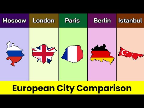 Moscow vs London vs Paris vs Berlin vs istanbul | European city Comparison | Comparison | Data Duck