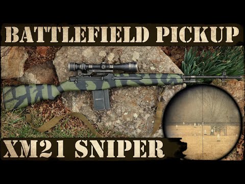 XM21, Vietnam War Sniper Rifle - Battlefield Pickup!