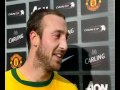 Darren Ambrose and Glenn Murray's reaction to Crystal Palace's 2.1 win against Man Utd in the Carlin