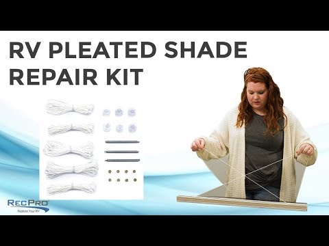 RV Pleated Shade Repair Kit