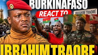 BURKINAFASO  REACTION  TO IBRAHIMTRAORE, 