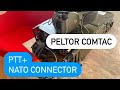 Peltor Comtac  + PTT and NATO adapter
