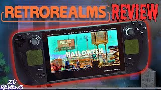 RetroRealms Review: A HALLOWEEN Movie Game on the STEAM DECK!🎃