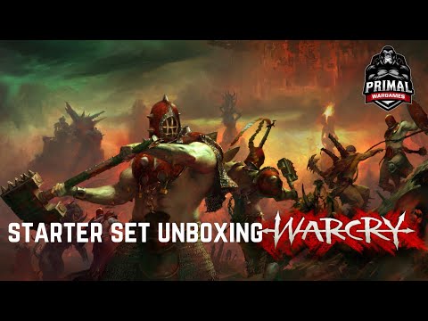 Age of Sigmar: Warcry Starter Set Unboxing- Multi Use Minatures