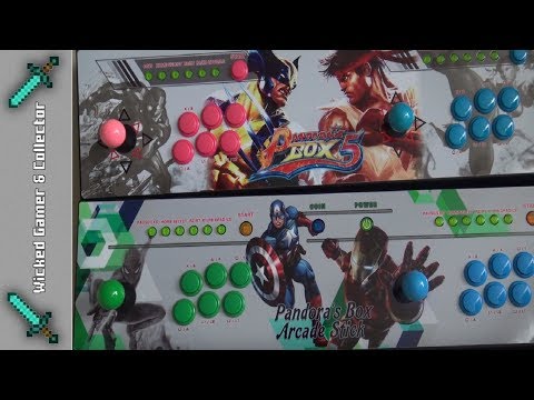 3A Game - Pandora's Box 5  vs. Pandora's Box 6 1300 in 1 / Duo Retro Arcade Consoles
