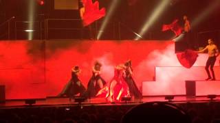 Move Live on Tour - Derek and Julianne Hough dancing to &quot;Run Boy Run&quot;