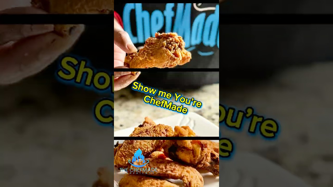 Pretty Fried Chicken Wings #LessGuessingMoreCooking #Wings ￼