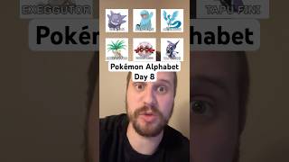 The Pokémon Alphabet! Day 8 #pokemon #pokemonshorts #pokemonalphabet #pokemonchallenge #shorts #fyp