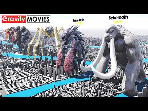 Monsterverse Size Comparison