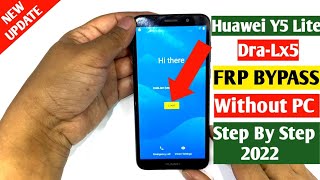 Huawei Y5 Lite(Dra-Lx5) Bypass 2022/Huawei Y5-2018 Google Account Remove 2022/Reset FRP without Pc