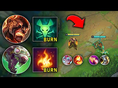 WE PLAYED THE BEST DOT COMP OF ALL TIME! (BURNS AND POISONS) - League of Legends