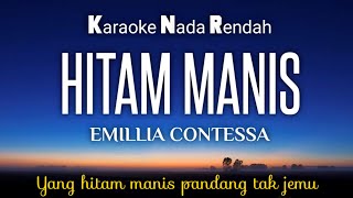 Download lagu Hitam Manis (Karaoke Lower Key Nada Rendah HD HQ) mp3