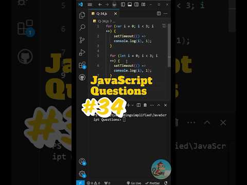 34 Javascript Questions Series Coding Webdevelopment Codingsimplifiedspace Javascripttutorial