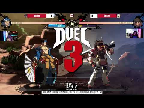 X-Sekai Anime Fighters Tournament ➤ GGST Losers Semi-Final Logahan Vs Castanzo