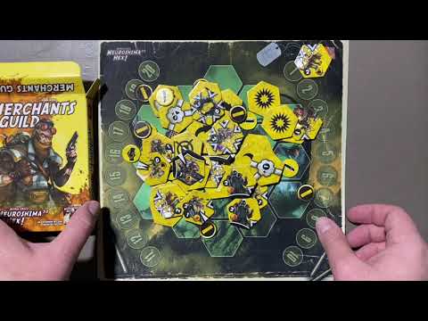 Merchant’s Guild Unboxing and Rules Read Through - Neuroshima Hex