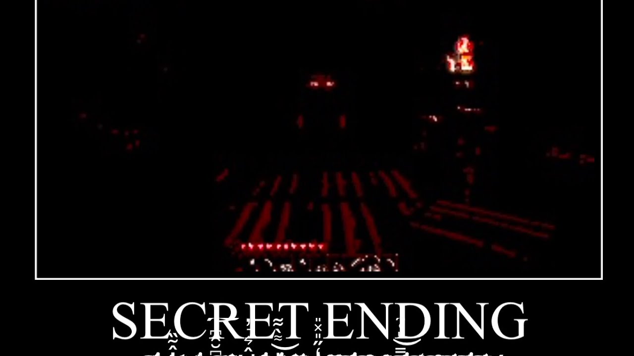 Minecraft all endings