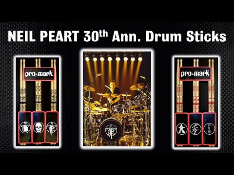 Pro-Mark Neil Peart R30 Kit Commemorative Pack image 3