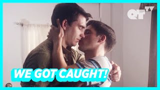 My Boyfriend Caught Me Kissing My Brother! | Gay Romance | Godless
