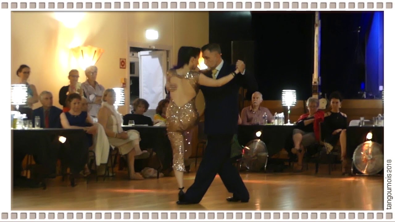 Tangoumois 2018 • Paulina Cazábon & José Luis González • Bien pulenta   Roulotte Tango   Aurelian